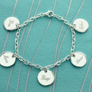 Bracelet Médailles en Argent