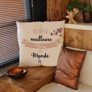 Coussin – Tu es la meilleure amie du monde