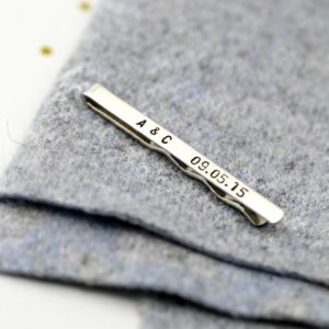 Pince à cravate personnalisée