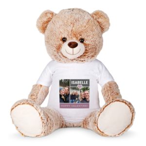 cadeau personnalisé peluche avec T-shirt