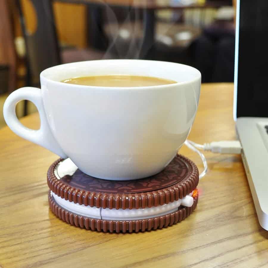 Chauffe-tasse USB: Super idée cadeau pour les grands buveurs de café !