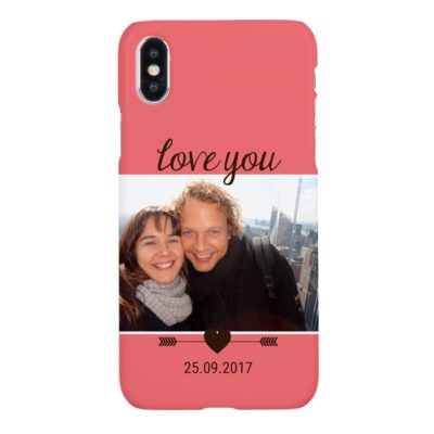 Coque iPhone X personnalisée