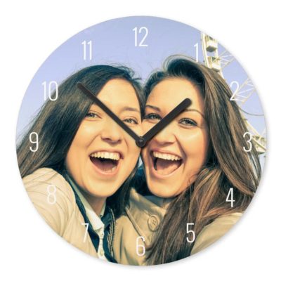 Horloge murale personnalisée avec photo