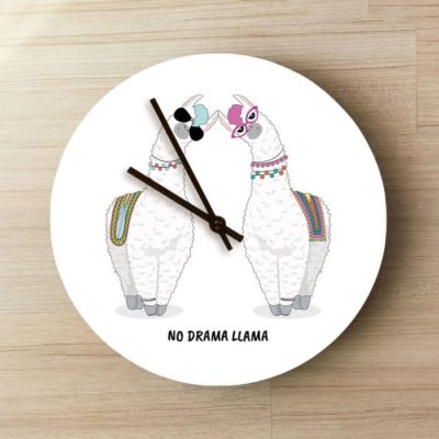 HORLOGE PERSONNALISABLE LAMA