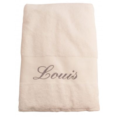 Serviette de Bain brodée