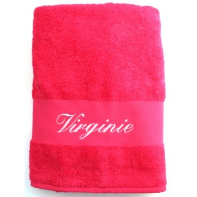 Serviettes de bain personnalisées 