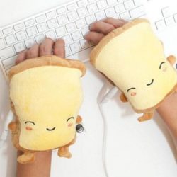 CHAUFFE-MAINS USB TOAST : idée cadeau très pratique