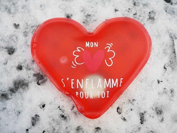 Chauffe main Coeur : Petit cadeau tout chaud pour la Saint Valentin !
