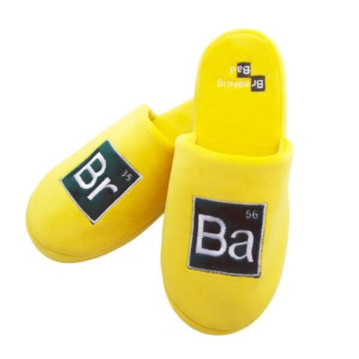 CHAUSSONS BREAKING BAD LOGO