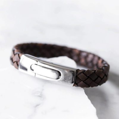 Bracelet en cuir à personnaliser pour homme