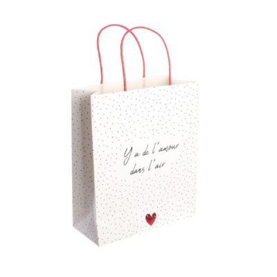 Sac Cadeau avec Mots d’Amour