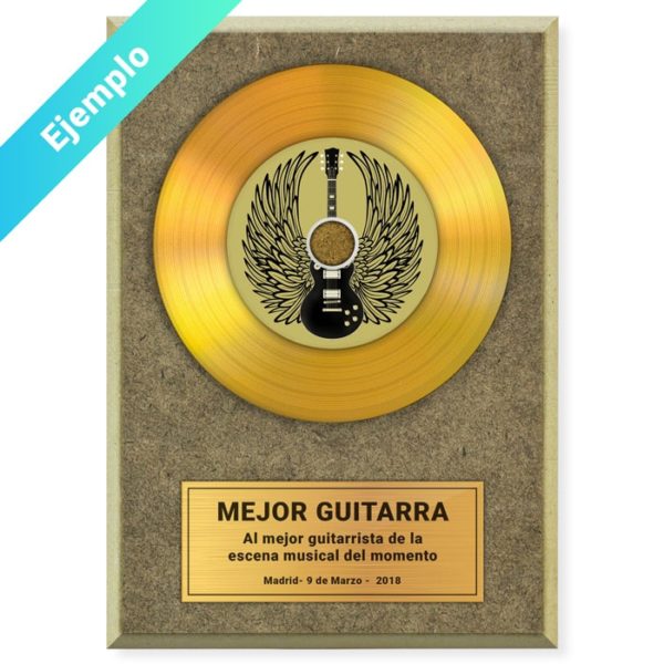 Disque d'or personnalisé BABINYL