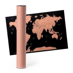 Carte du Monde à gratter Version Deluxe