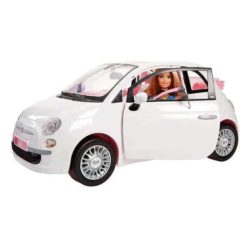 Voiture Barbie Fiat 500 Mattel