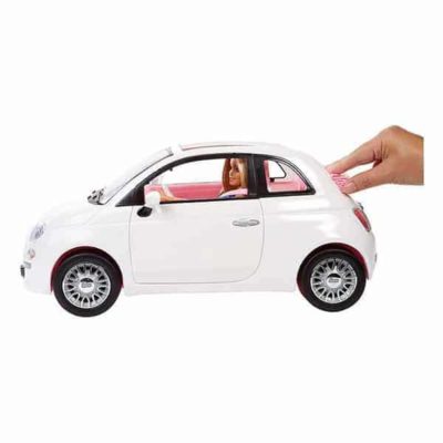 Voiture Barbie Fiat 500 Mattel