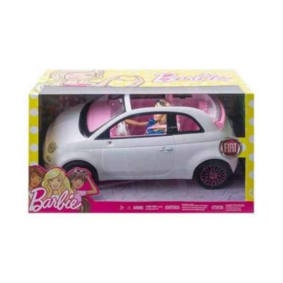 Voiture Barbie Fiat 500 Mattel