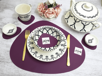 Set de table en similicuir haut de gamme