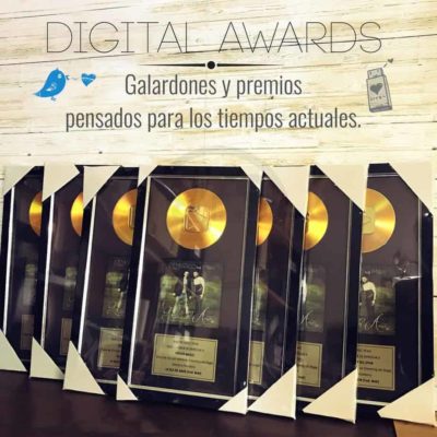 Digital Awards Gold Personnalisée