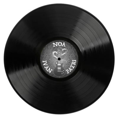 Disque Vinyle personnalisé avec étiquette