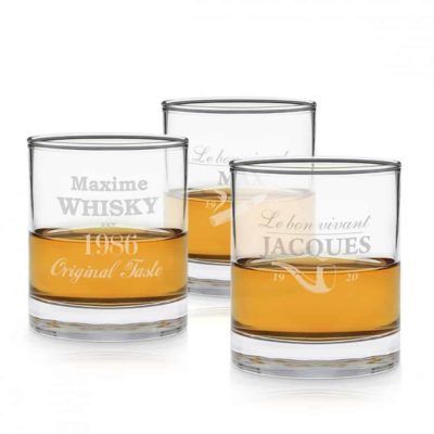 Jack Daniels verre Whiskey Personnalisé