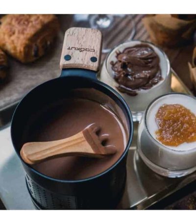 Coffret fondue au chocolat à la bougie