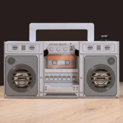 Enceintes rétro sans fil – Boombox