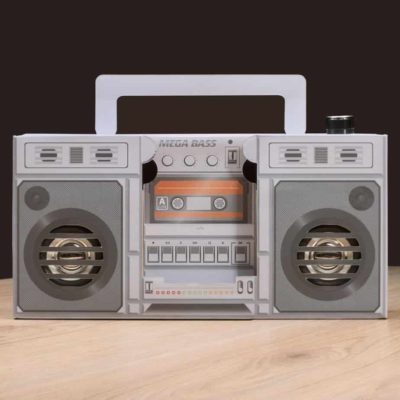 Enceintes rétro sans fil – Boombox