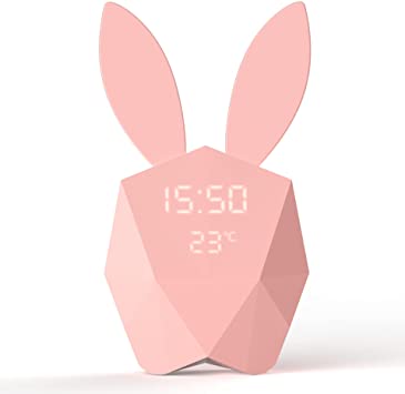 Cutty Clock - Réveil lapin intelligent - Super idées cadeaux