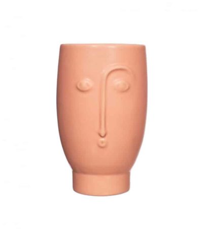 Vase visage abstrait