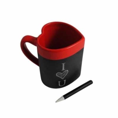 Tasse Coeur Ardoise