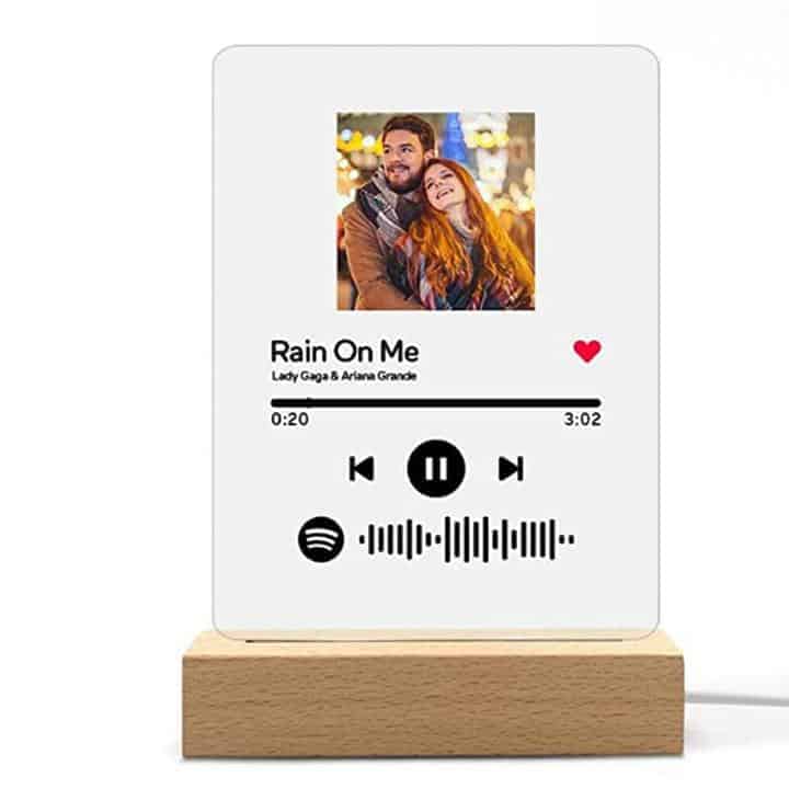 Plaque personnalisée SPOTIFY - Super idées cadeaux