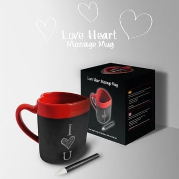 Tasse Coeur Ardoise