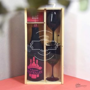 Coffret Mystère Vin Blanc Papa à Personnaliser