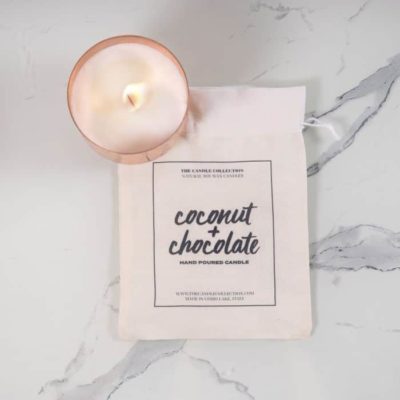 Bougie Parfumée Noix de Coco et Chocolat