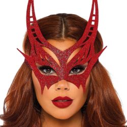 Masque de diable scintillant