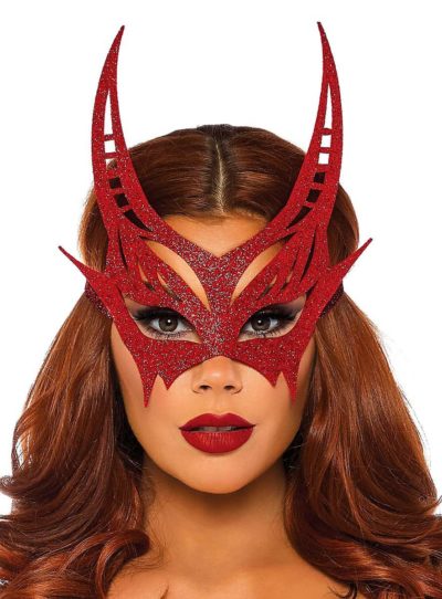 Masque de diable scintillant