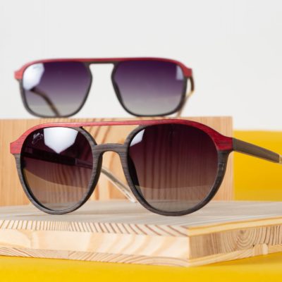 lunettes en bois originales pour papa