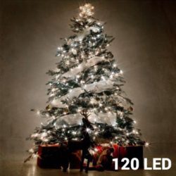 Lumières Blanches de Noël (120 LED)