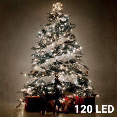 Lumières Blanches de Noël (120 LED)