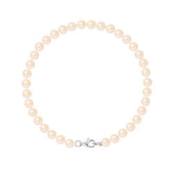 PERLINEA- Bracelet Perles de Cutlure Ronde 5-6 mm