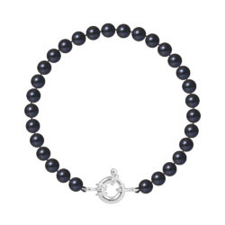 PERLINEA- Bracelet Perles de Cutlure Ronde 6-7  mm