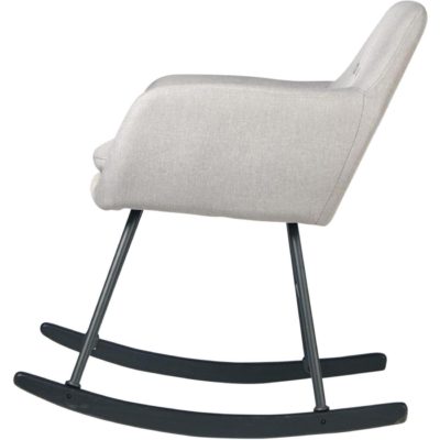 Rocking chair 61121GR – ROCKY Gris clair – Lot de 1