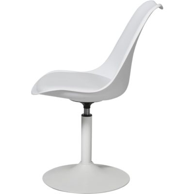 Chaise 40410BL – STEEVY Blanc – Lot de 2