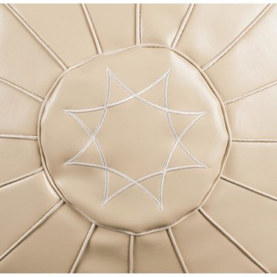 Pouf 13838BE – FESA Beige – Lot de 1