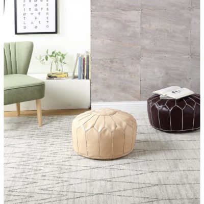 Pouf 13838BE – FESA Beige – Lot de 1