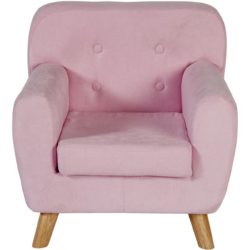 Fauteuil enfant 25114RE – Nolby Rose – Lot de 1