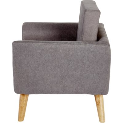 Fauteuil enfant 25116GR – charlitte Gris – Lot de 1