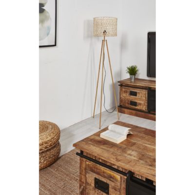 Lampadaire 28401NA – ELIJA Beige – Lot de 1