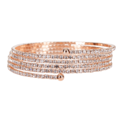 Un bracelet souple Deeply Rose