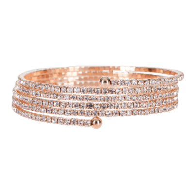 Un bracelet souple Deeply Rose